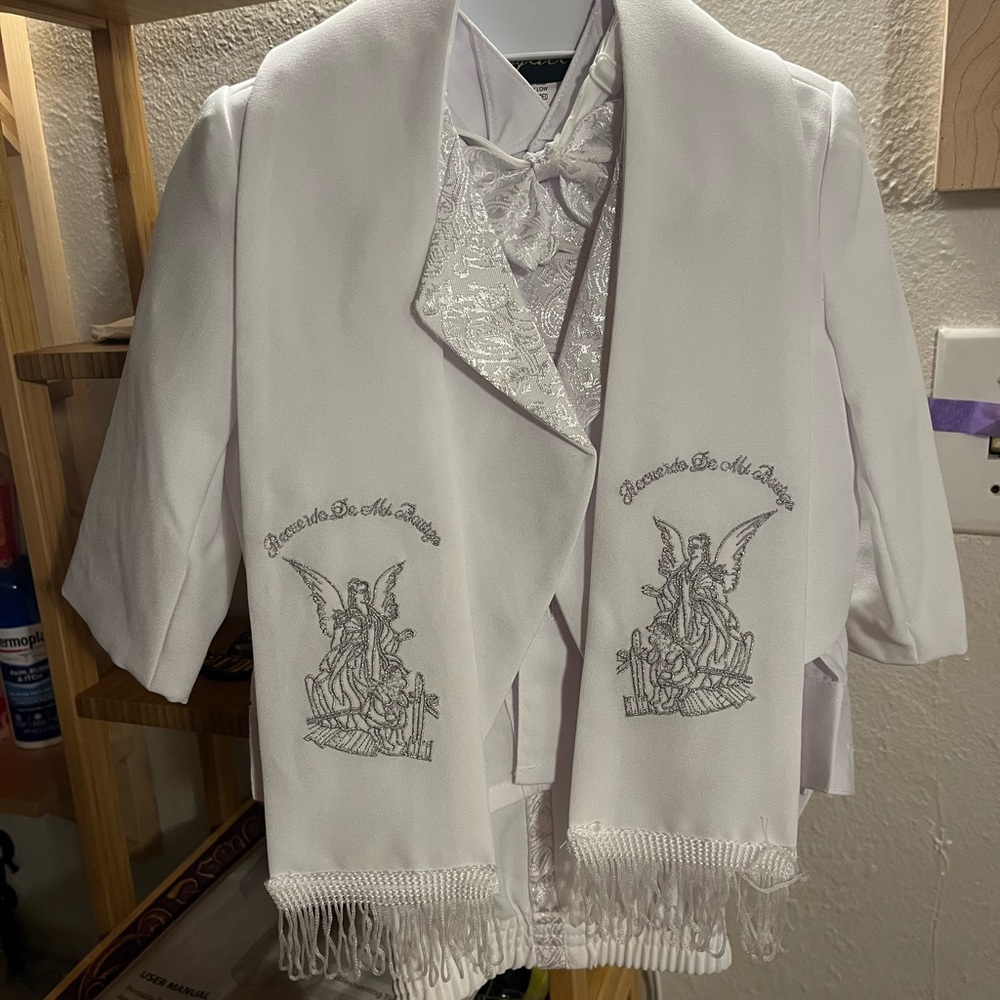 Baby baptism suit